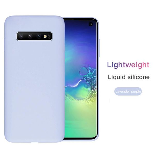 

сверхтонкий жидкий силиконовый чехол для телефона для samsung galaxy s10 e 5g s9 s8 s7 plus примечание 10 9 8 m10 m20 m30 sqceqs cass2010