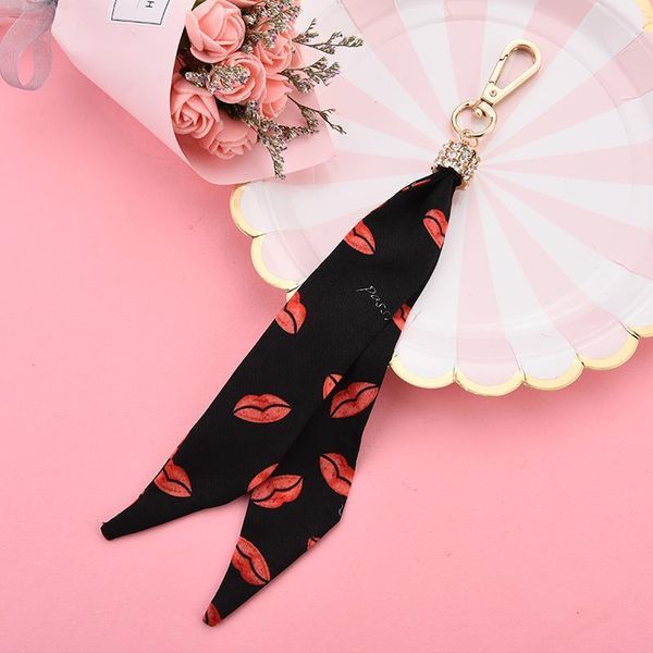 

new scarves key chain exquisite decoration silk tassels keychains women bag charm jewelry acessory eh108b h wmtjjj