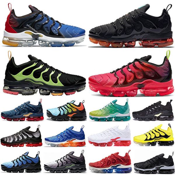 

2020 tn plus pastel metallic gold men casual shoes voltage purple hyper violet volt lemon lime women trainers sport sneakers us 5-13