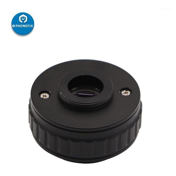 

0.35x 0.5x c mount lens adapter simul focal function focus adjustment c mount adapter for new style trinocular stereo microscope1