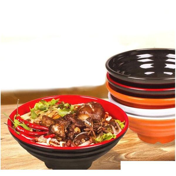 

melamine dinnerware noodle bowl cone ring striae bowl with chain restaurant bowls tableware sqcygx item_home