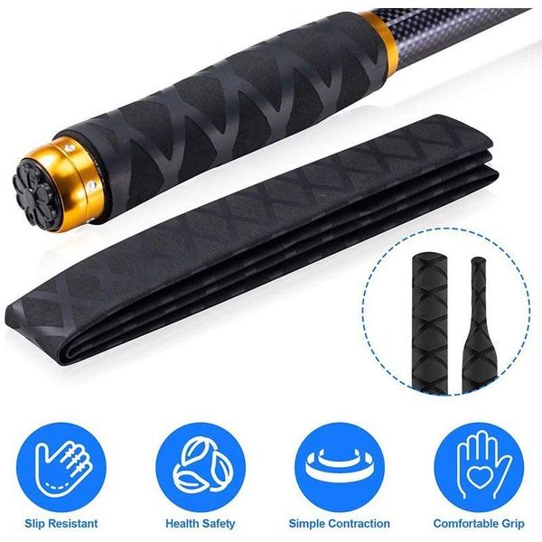 

cushion/decorative pillow diy non-slip heat shrink sleeve wrap fishing rod
