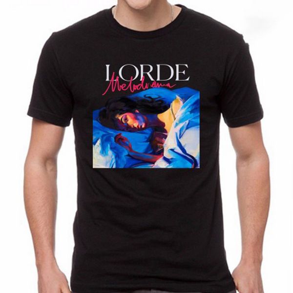 

lorde melodrama album famous singer men's black t-shirt size s m l xl 2xl 3xl harajuku hip hop tee shirt sport hooded sweatshirt hoodie