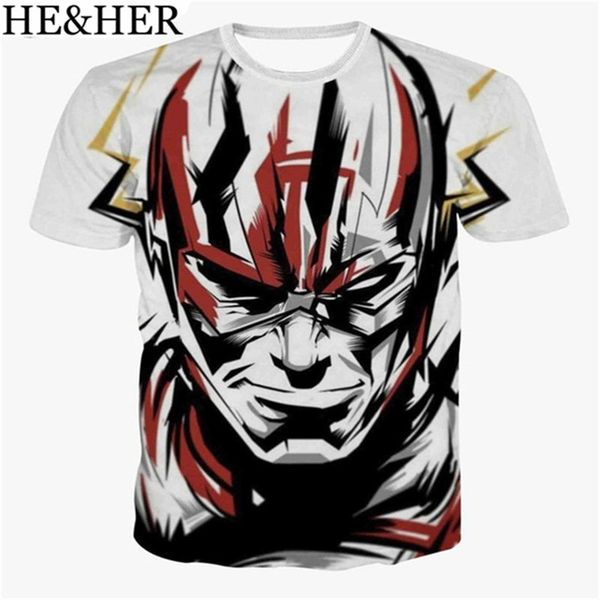

new the flash barry allen 3d print shirts hentai horror humor men clothing