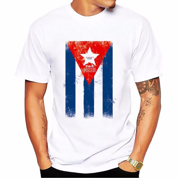 

cuba cuban flag design homme 2018 summer new white casual tshirt short sleeve breathable plus size hooded sweatshirt hoodie men t shirt
