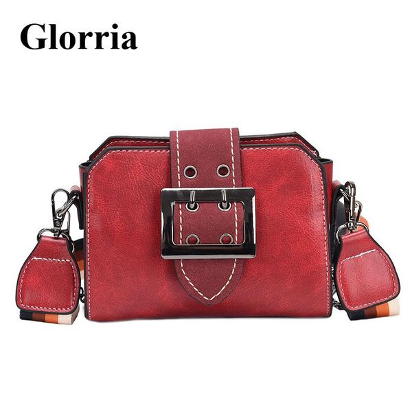 

glorria fashion leather shoulder bags for women 2020 flap crossbody women bag chains tote messenger bolsa feminina