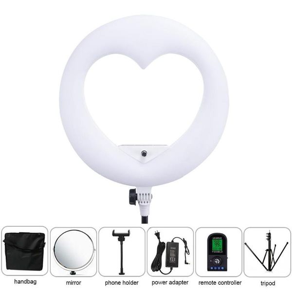 

ring light lamp 18inch with tripod yidoblo -960eii 96w studio p lamp 45cm pgraphy lighting 3200k-5500k bi-color