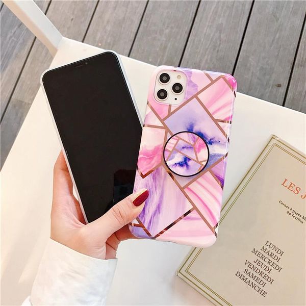 

flykylin candy color marble case for iphone 11 pro max case for iphone xs xr x 7 8 6 s 6s back bbyqbu packing2010