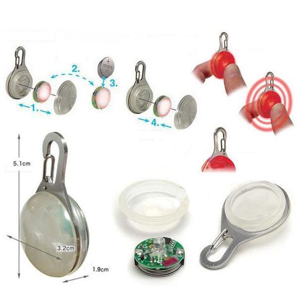 

pet led light pendant bell dog cat waterproof dog illuminated collar safety night walking lights dog pendants f jllixf fight2010