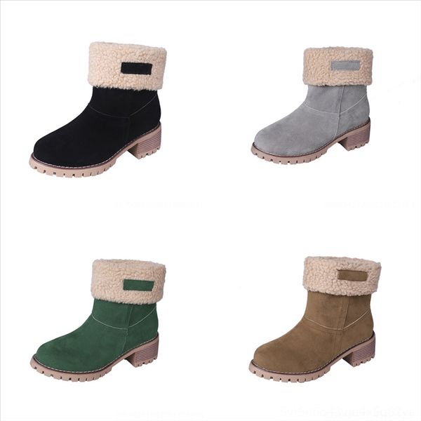 

m6c socks fashion lady boot winter womens boot spikes women's ankle boots lug sole red bottom boots high heels booty round toe black