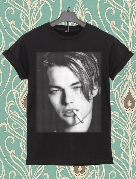 

leonardo dicaprio idol hollywood actor titanic men woman black t shirt s 3xl men t shirt novelty sport hooded sweatshirt hoodie