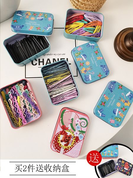 

ins simple girl color one letter black banghai broken hair hairpin net red wind clip headdress