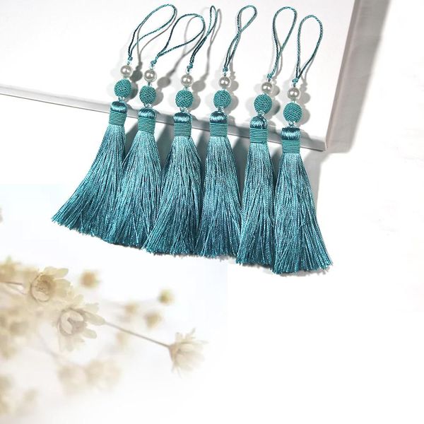 

1pc hanging rope silk tassels fringe sewing bang tassel trim key tassels for diy curtain accessoriesfor home decoration h bbyphq