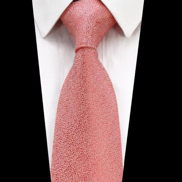 

neck ties gusleson brand solid color tie red gold gray green for men jacquard woven silk suit formal party wedding, Blue;purple