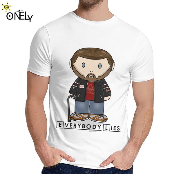 

dr house md everybody lies minifolk t shirt fashion crewneck casual plus size t shirt sport hooded sweatshirt hoodie