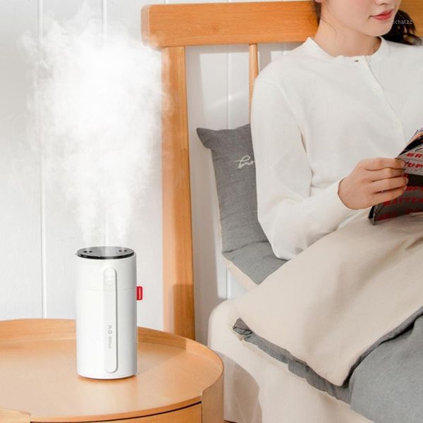 

800ml dual nozzle air humidifier usb aroma diffuser with silent night light induction sprayer for home office1