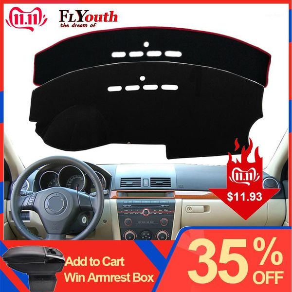 

car dashboard cover for 3 3 m3 bk 2004 2005 2006 2007 2008 sun shade dashmat dash board cover carpet anti-uv non-slip1