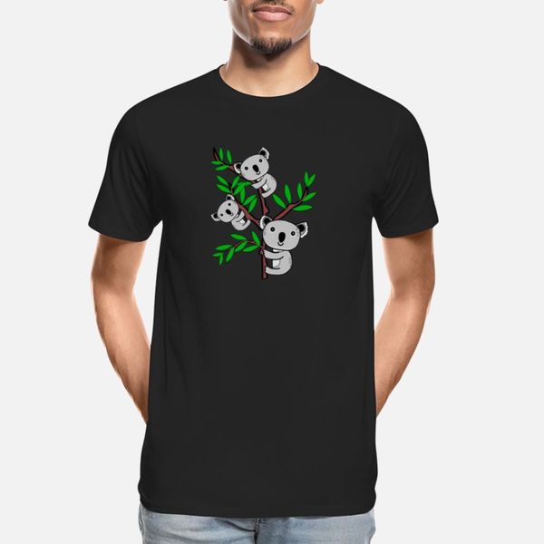 

koala bear family designers graphic t shirt fun lovely o-neck tracksuit hoodie sweatshirt