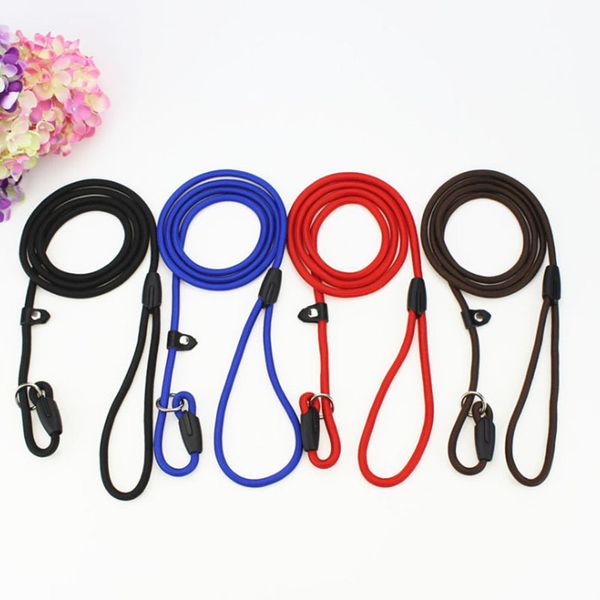 

nylon training, p belt lead necklace 3 130cm dog 4 colors