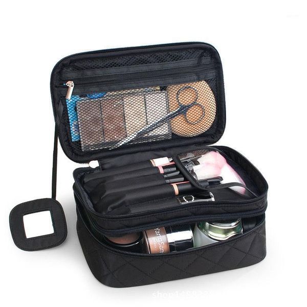 

makeup bag women bags large waterproof nylon travel cosmetic bag travel organizer case necessaries make up wash toiletry1