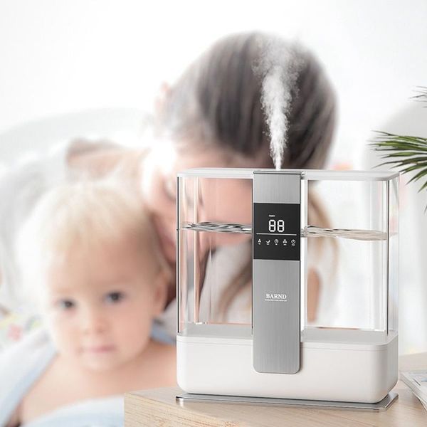 

remote control ultrasonic cool mist humidifiers,8l fill quiet air humidifier for bedroom,16h working-us plug1