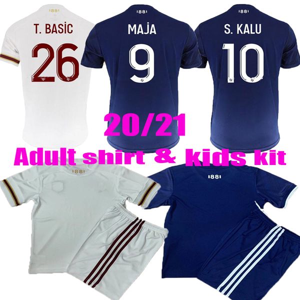 

bordeaux ben arfa soccer jerseys 2020 2021 maillot de foot briand s.kalu kamano home away kids basic football shirts, Black