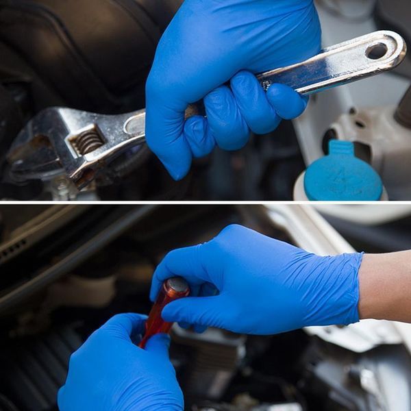 

universal n93c500pcs disposable latex dishwashing/kitchen/work/rubber/garden gloves for left and right hand 2 c