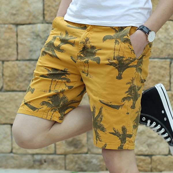 

2020 shorts summer men's slim casual sports capris large size chinese cotton camouflage beach pants, White;black