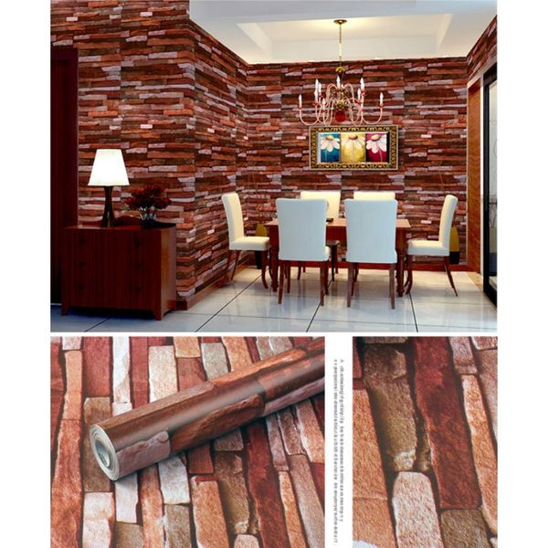 

stone wallpaper removable contact paper self adhesive wall paper for home decor tv wall easy to peel and stick pvc sticker roll f wmtetm