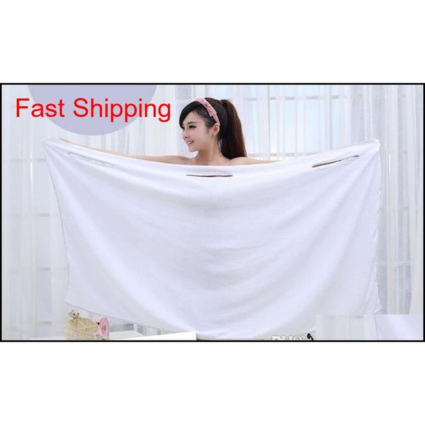 

solid color magic bath towel lady girls spa shower towel body wrap bath robe magic girl wearable bat qylmso five2010
