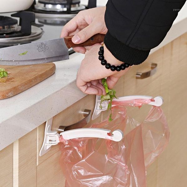 

hooks & rails household kitchen cupboard smashing tailgate stand storage garbage bags hanging hooks1