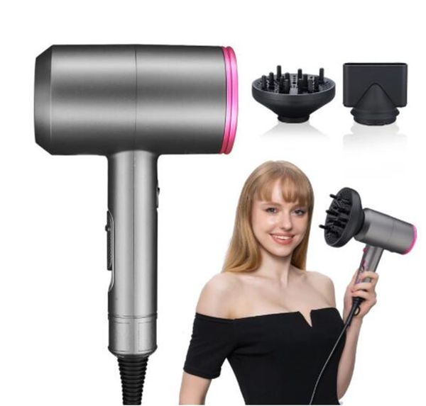 

new hair dryer negative ionic professional powerful hairdryer travel homeuse cold wind salon blow dryer