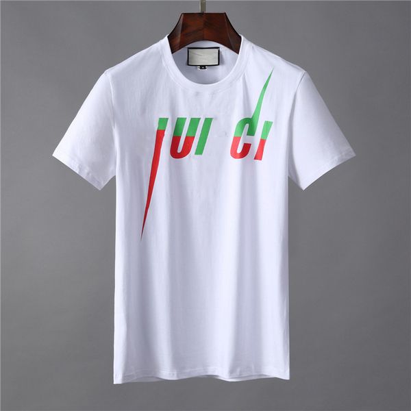 

asian size brand men's t-shirts printed with letters designer shirt luxury short sleeve fashion clothing sizebig size m-6xl, White;black