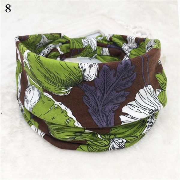 

bohe style women wide headband cotton stretch print hair bands for women sports yoga knotted headwrap turban bandage hairband q bbyvfn