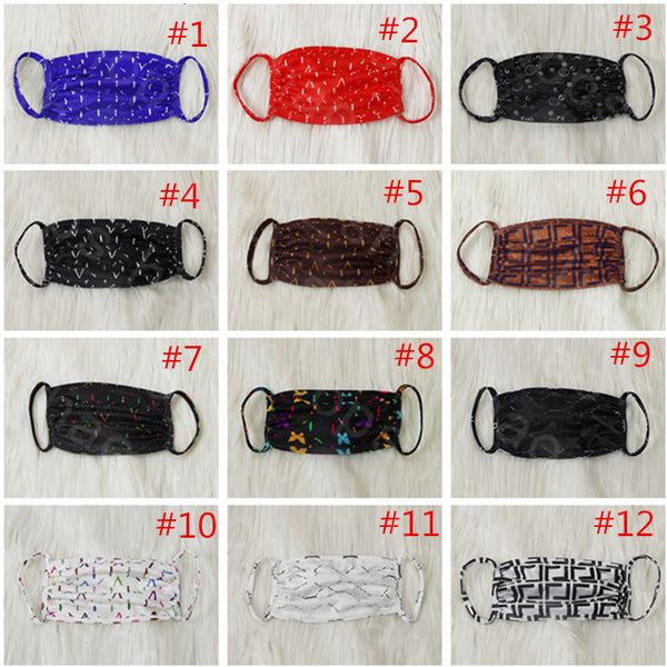 

masks ultraviolet-proof fashion dust face designer mask anti women men mouth-muffle letter print design washab