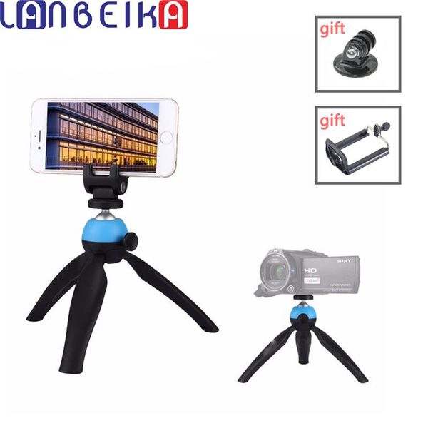 

lanbeika mini tripod with detachable ballhead travel tripod for canon nikon 9 8 7 sjcam smooth q smooth 4 dji mobile phone