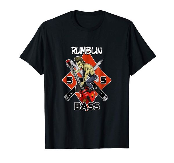 

rockabilly rumbling bass player t shirt for men funny summer clothing t shirts sport hooded sweatshirt hoodie