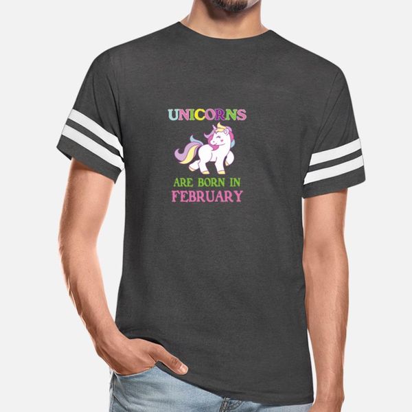 

unicorn are born in february t shirt cool lovely summer tracksuit hoodie sweatshirt