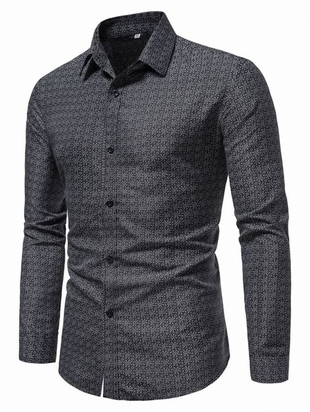 

men allover print shirt d5qx#, White;black