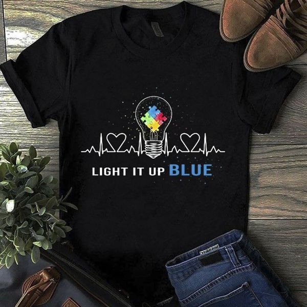 

autism awareness light it up blue 's black 3xl us supplier men tees summer fashion new sport hooded sweatshirt hoodie t shirt