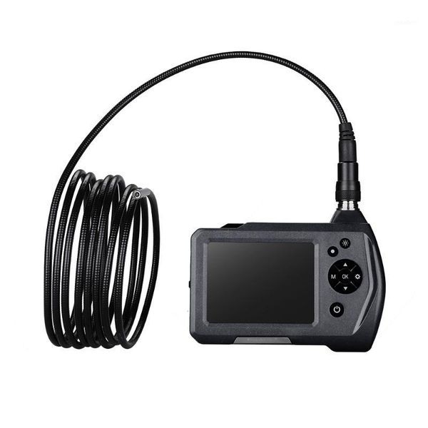 

cameras video endoscope pipe inspection camera hd industrial 3.5" lcd monitor snake tube 6 leds borescope 3.9/5.5/7.6mm1