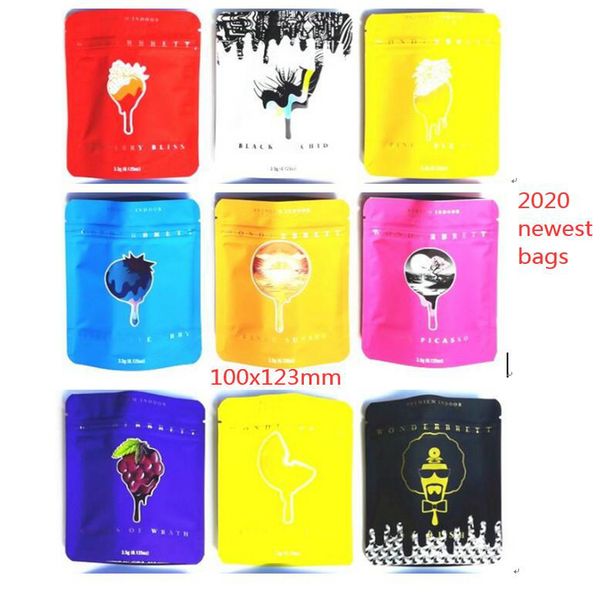 

2020 нового 3.5grams майларовой сумка сухой трава цветка упаковка wonderbrett zipper resealable stand up чехол на заказ sqchcq lihuibusiness, Pink;blue