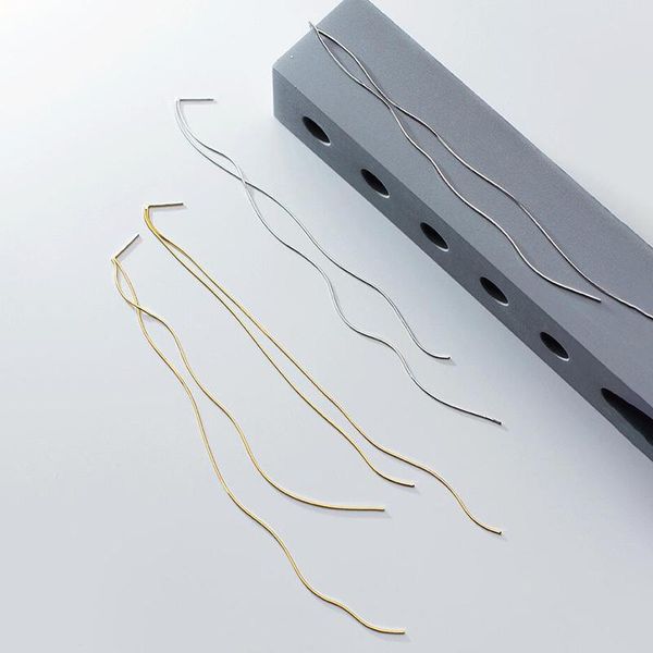 

trendy fashion long tassel earrings delicate silver color ear line jewelry for women party wedding gift s-e1050