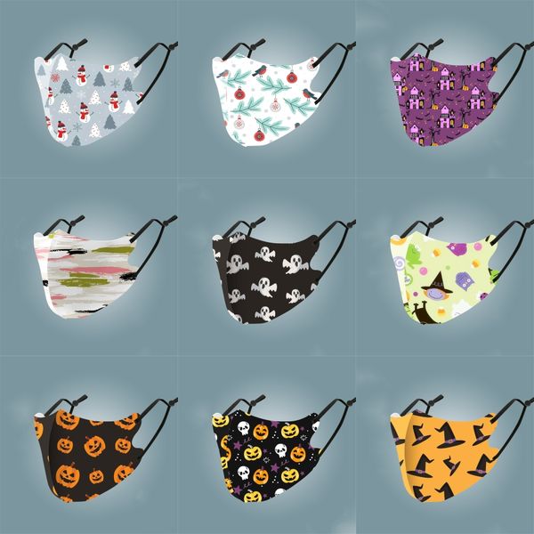 

мультфильм маска полный печать моющийся mouth маски ice шелковые анти респираторы дыхательные маска для лица крышка # 780, Black