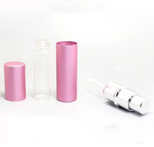 

5ml mini spray perfume bottle travel refillable empty cosmetic container of disinfection, pure dew, atomizer a jllicg fight2010