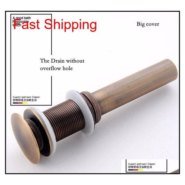 

houmaid new arrivals bathroom accessories antique push down pop-up full copper for basin s qylmpt dh_seller2010