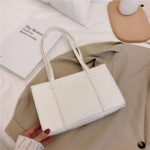 

женщины 2020 новая мода сетка красный универсальный ins простой дизайн малый квадратный небольшой площади мешок подмышки мешок 2cmvj