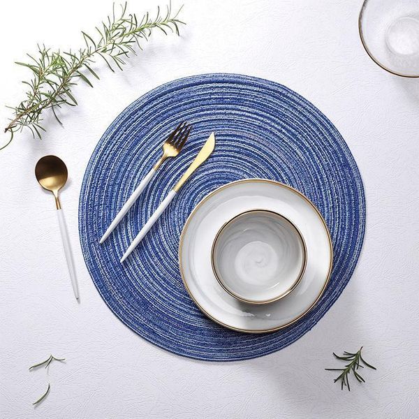 

placemat woven insulation pad1