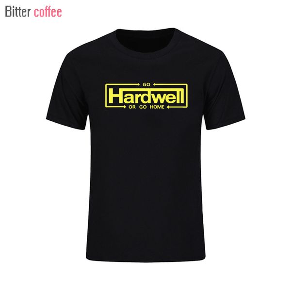 

sport new go hardwell or go home dj hip hop music mens men t shirt summer t-shirt fashion cotton t shirt european size