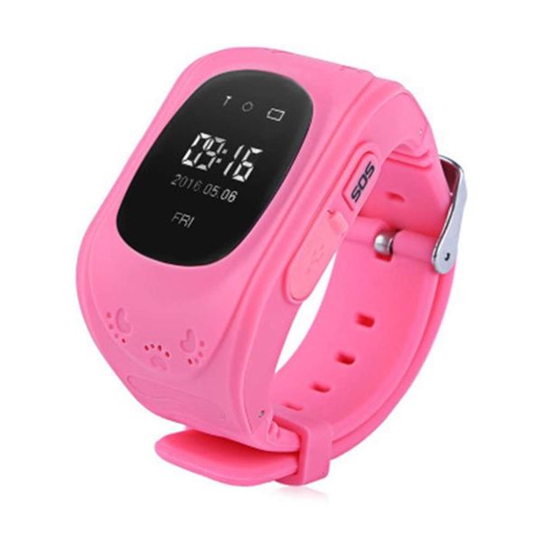 

q50 children's intelligent gps positioning english russian lost version telephone watch oled